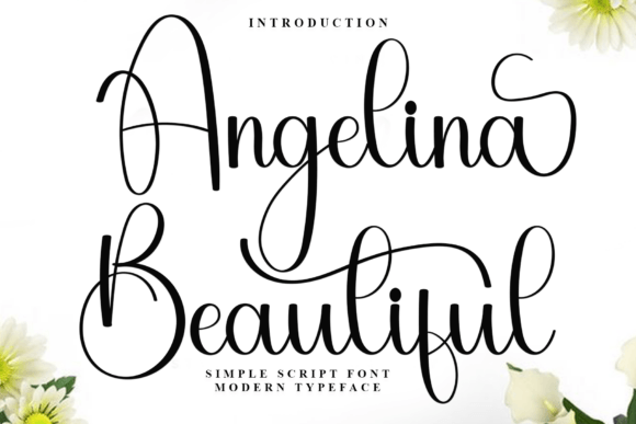 Angelina Beautiful: A Calligraphic Typeface for Modern Publishing