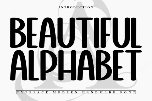 Beautiful Alphabet: A Handwritten Font for Editorial Projects