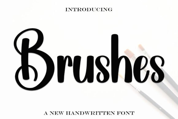 Brushes: A Magical Script Font for Web Designers