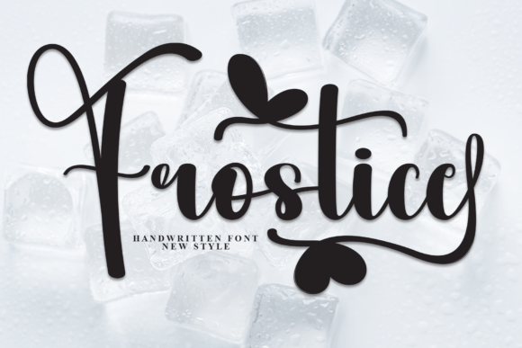 Frostice: A Sweet Handwritten Font for Digital Branding
