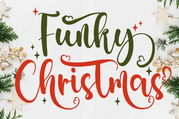Funky Christmas: A Playful Handwritten Typeface