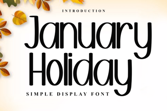 January Holiday: A Handwritten Font for Warm Branding