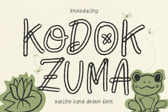 Kodok Zuma: A Playful Hand‑Drawn Font for Cheerful Brands