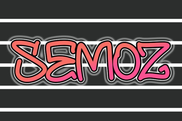Semoz Bold Monoline Font in Web Design