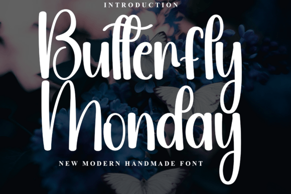The Butterfly Monday Typeface for Web Design