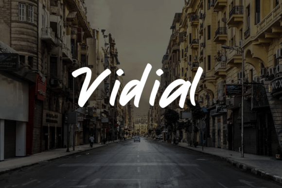 Vidial Typeface: Bold Clarity For Modern Campaign Design