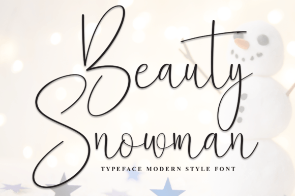 Why We Chose Beauty Snowman Font for Our Product Labels