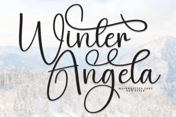 Winter Angela: A Refined Handwritten Font for Publishing